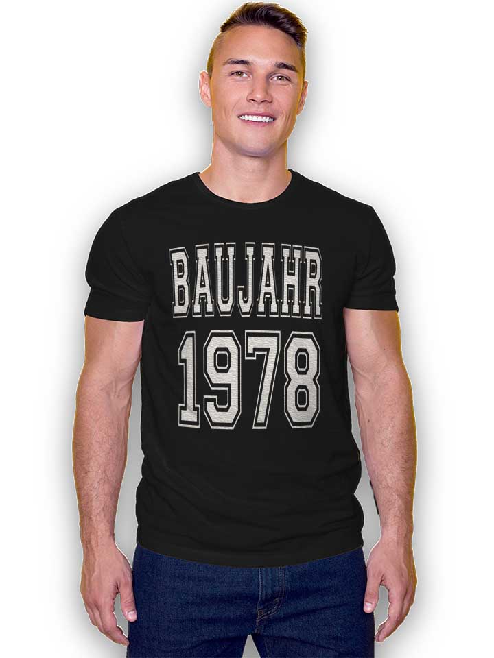 baujahr-1978-t-shirt schwarz 2