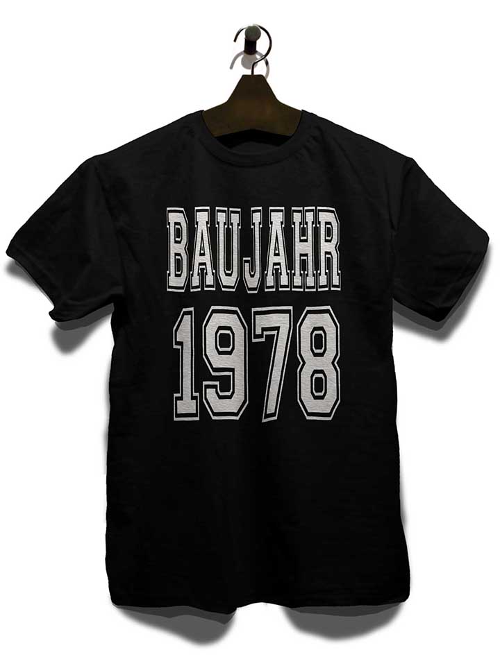 baujahr-1978-t-shirt schwarz 3
