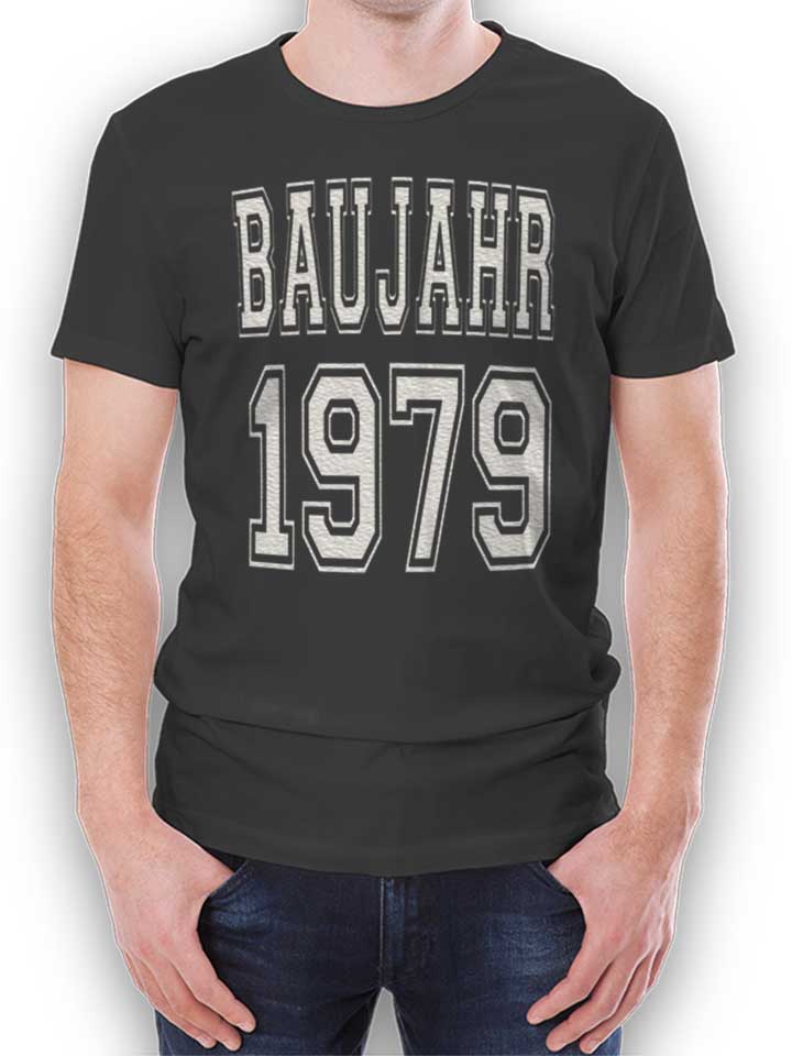 baujahr-1979-t-shirt dunkelgrau 1