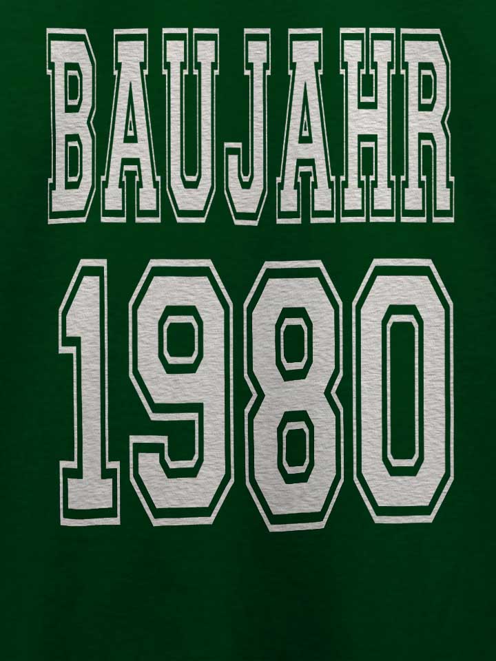 baujahr-1980-t-shirt dunkelgruen 4