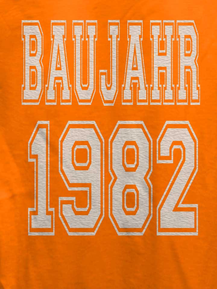baujahr-1982-damen-t-shirt orange 4
