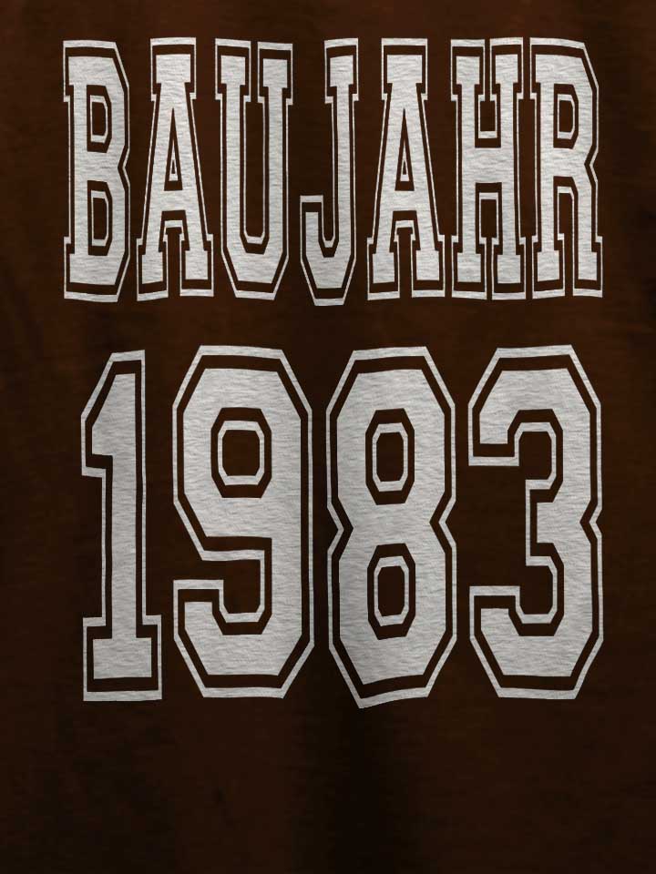 baujahr-1983-t-shirt braun 4