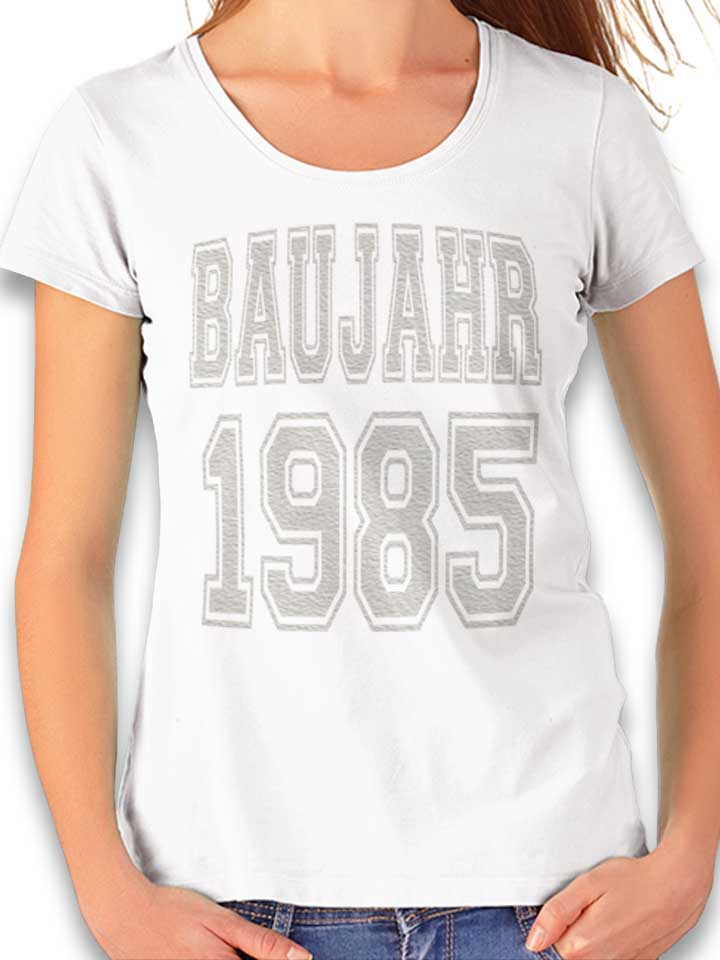 Baujahr 1985 T-Shirt Femme blanc L