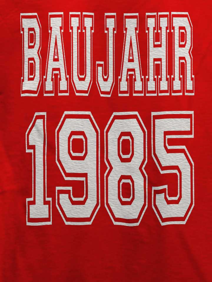 baujahr-1985-t-shirt rot 4
