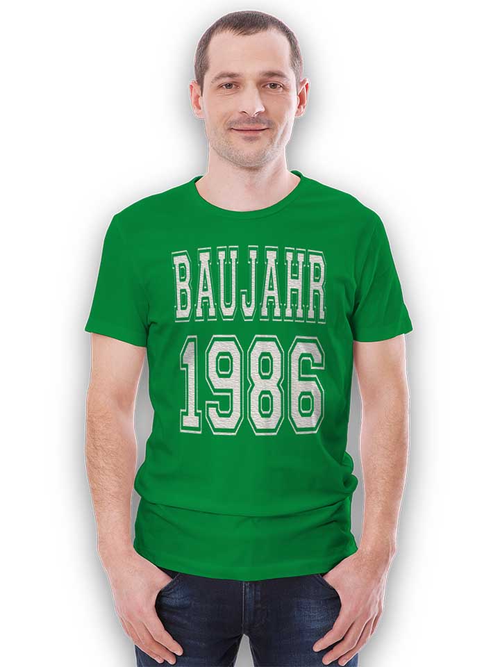baujahr-1986-t-shirt gruen 2