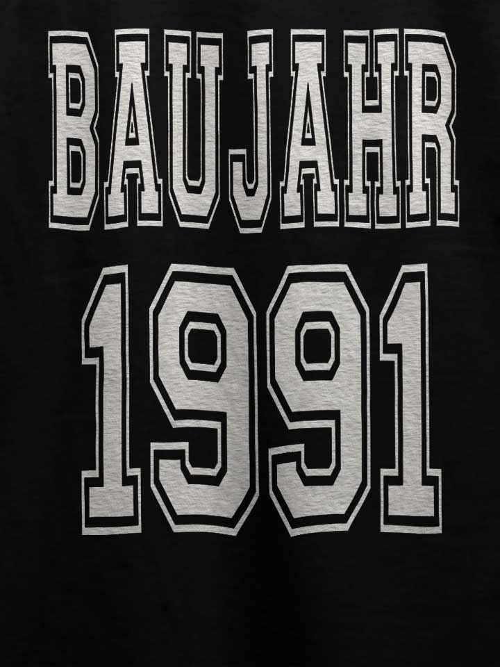 baujahr-1991-t-shirt schwarz 4