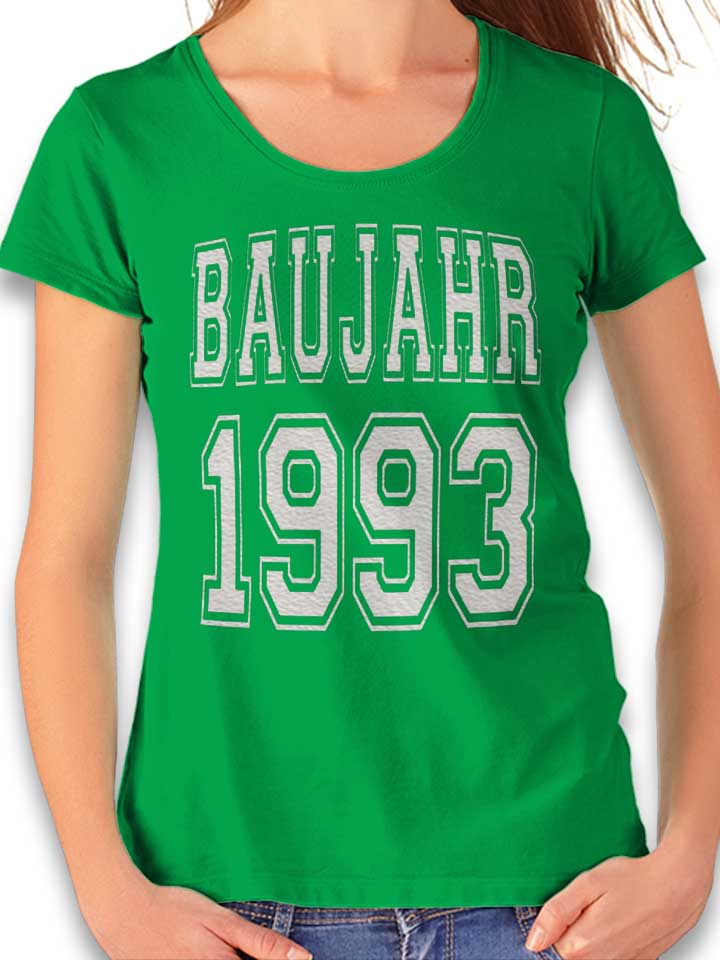 Baujahr 1993 Camiseta Mujer verde L