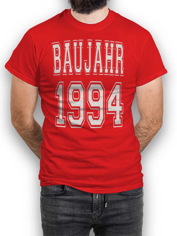 Baujahr 1994 T-Shirt rouge L