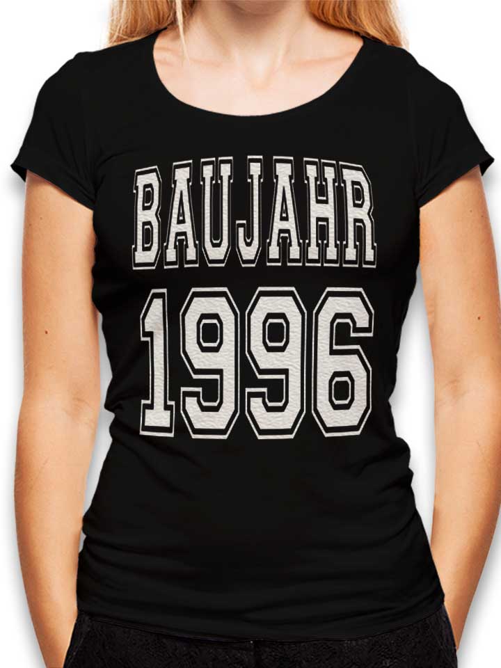 Baujahr 1996 Damen T-Shirt schwarz L