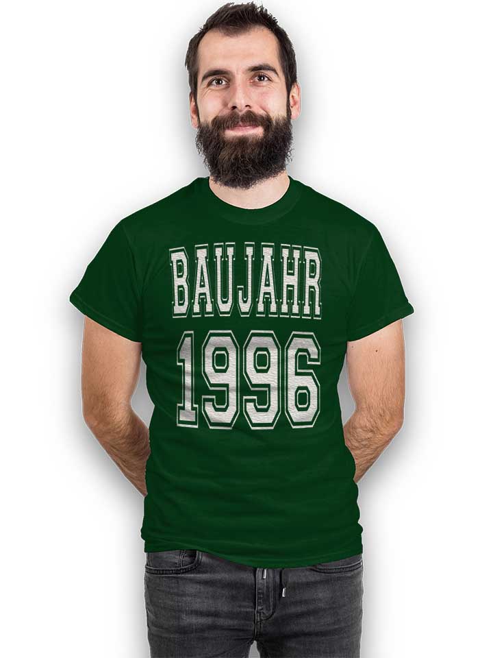 baujahr-1996-t-shirt dunkelgruen 2