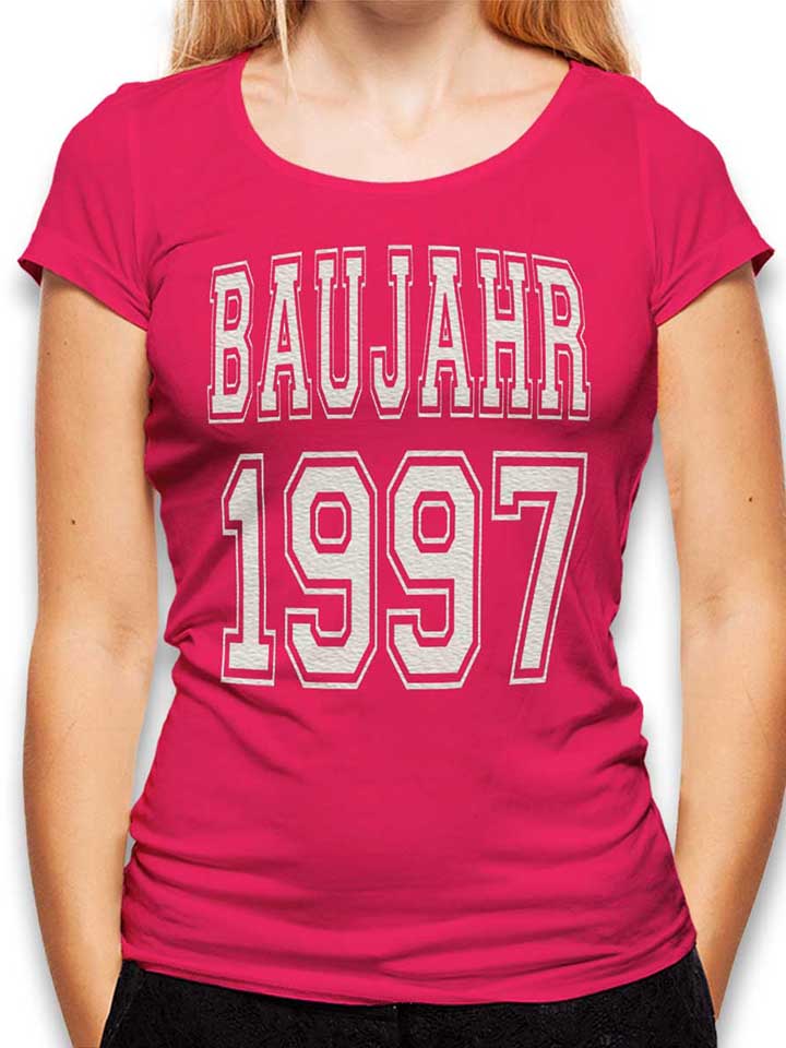 Baujahr 1997 Damen T-Shirt fuchsia L
