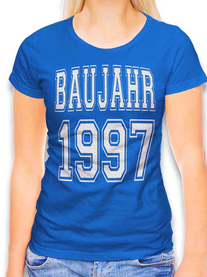 Baujahr 1997 T-Shirt Femme bleu-roi L