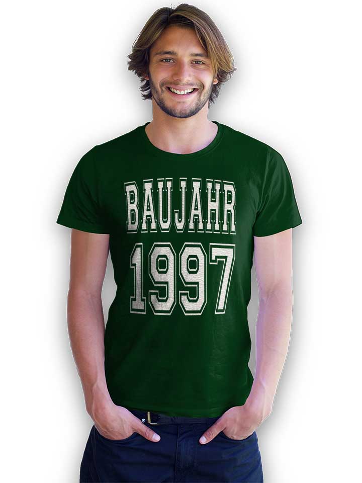 baujahr-1997-t-shirt dunkelgruen 2