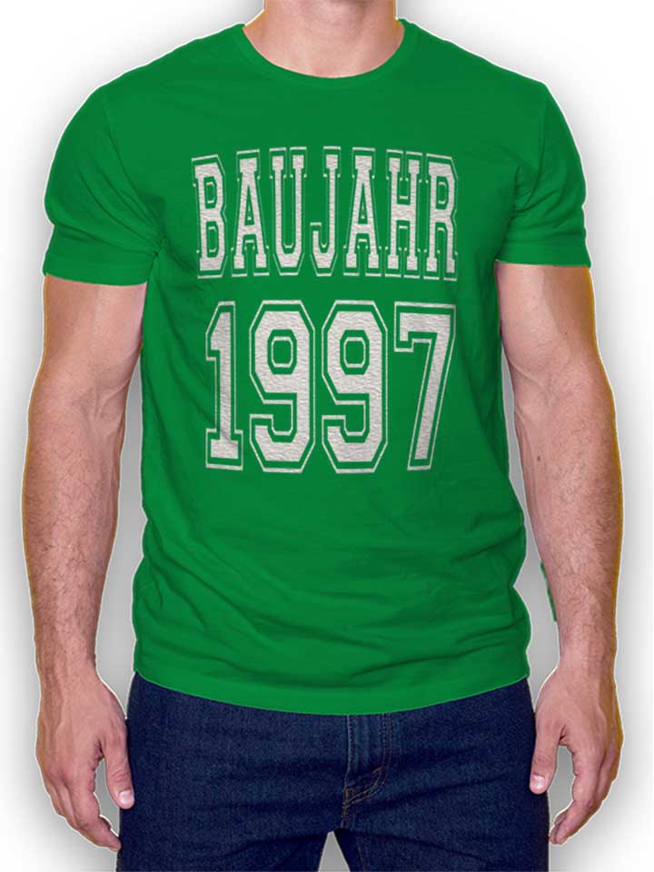 baujahr-1997-t-shirt gruen 1