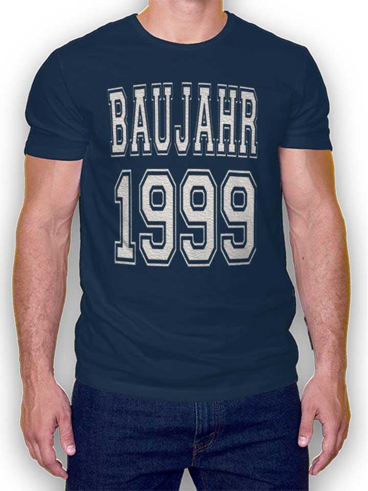 baujahr-1999-t-shirt dunkelblau 1