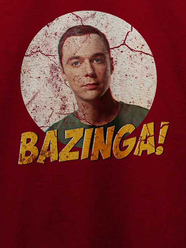 bazinga-02-vintage-t-shirt bordeaux 4