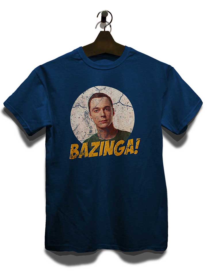 bazinga-02-vintage-t-shirt dunkelblau 3