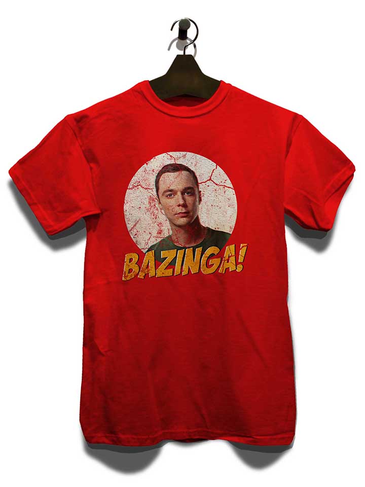 bazinga-02-vintage-t-shirt rot 3
