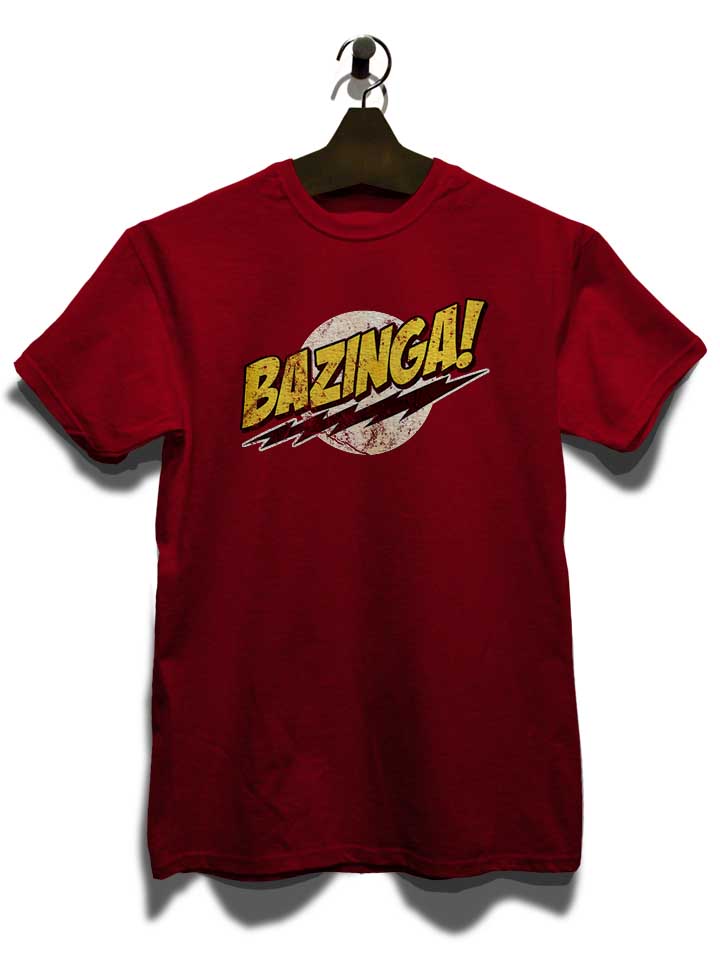 bazinga-03-vintage-t-shirt bordeaux 3