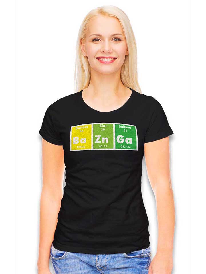 bazinga-elements-damen-t-shirt schwarz 2