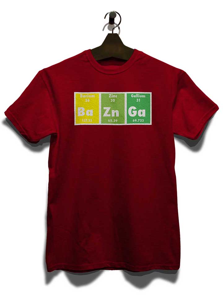 bazinga-elements-t-shirt bordeaux 3