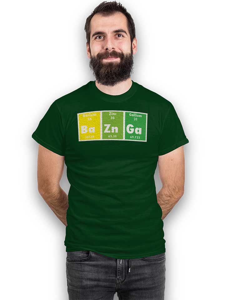 bazinga-elements-t-shirt dunkelgruen 2