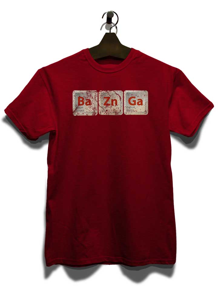 bazinga-vintage-t-shirt bordeaux 3