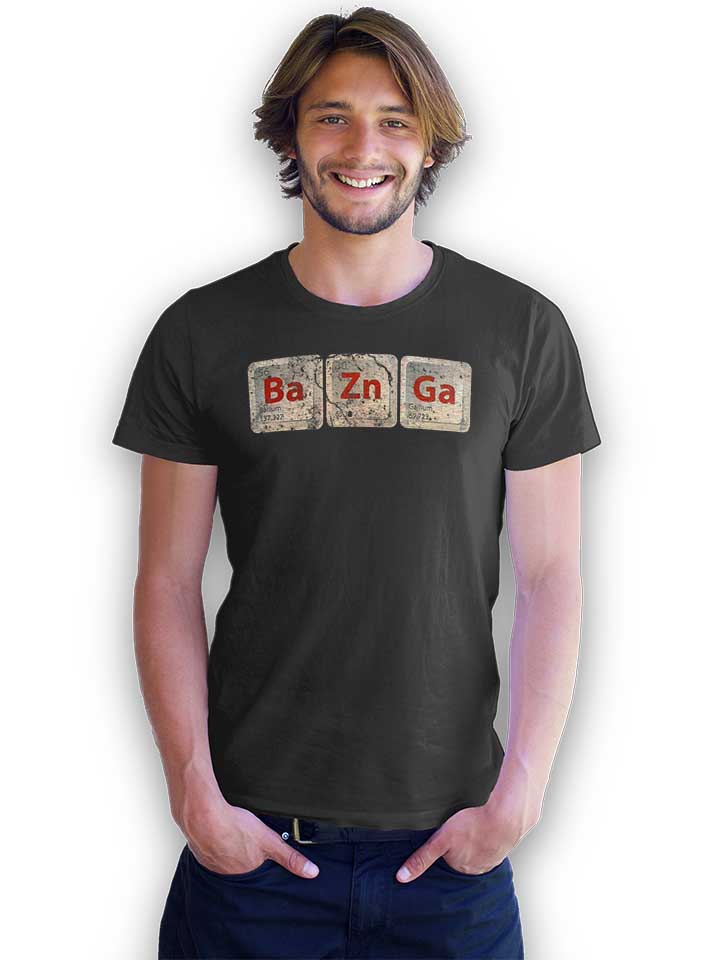 bazinga-vintage-t-shirt dunkelgrau 2