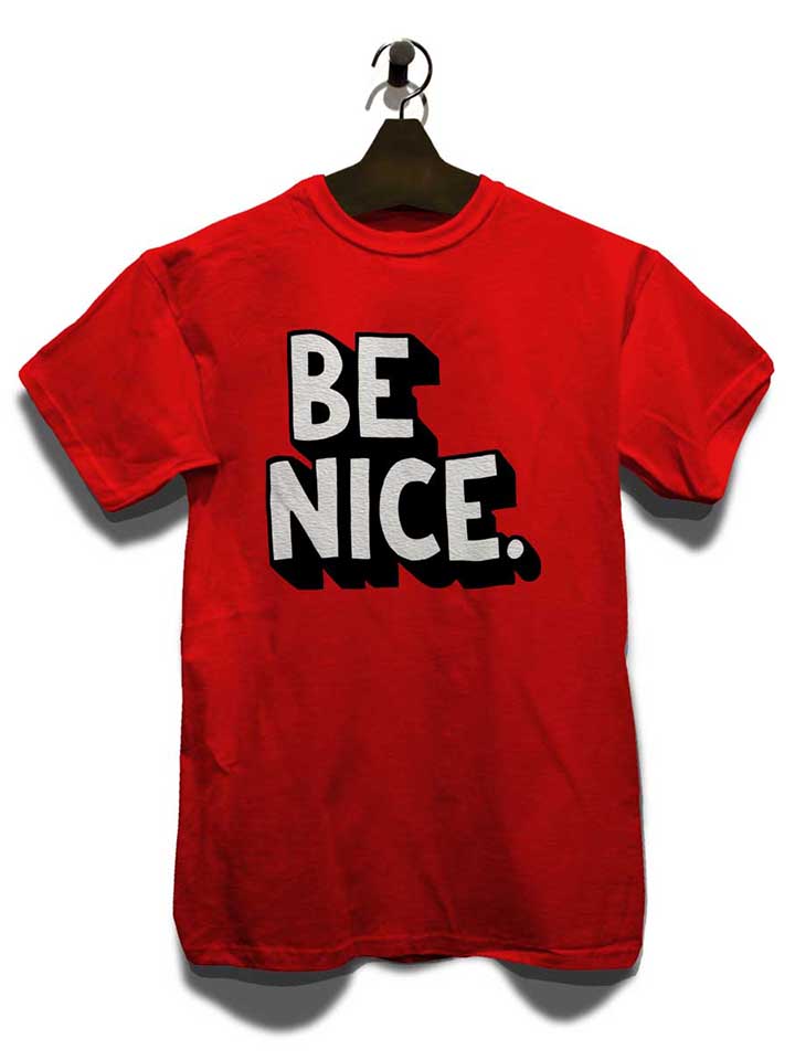 be-nice-t-shirt rot 3