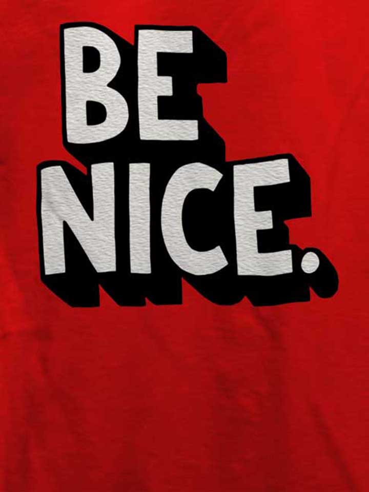 be-nice-t-shirt rot 4