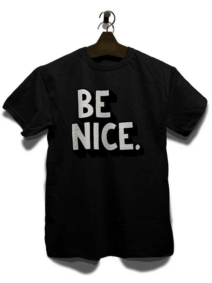 be-nice-t-shirt schwarz 3