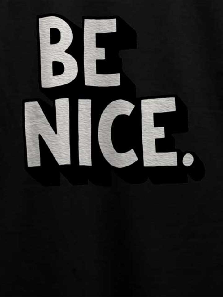 be-nice-t-shirt schwarz 4