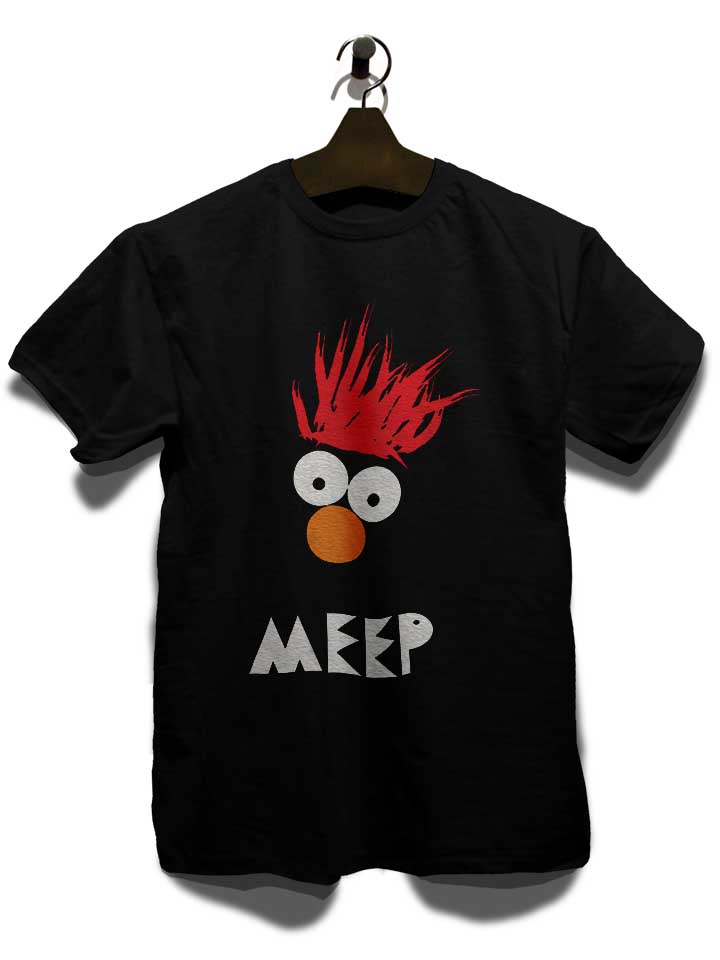 beaker-meep-t-shirt schwarz 3