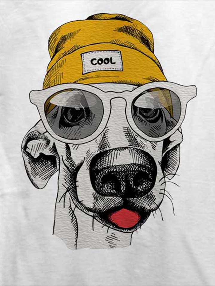 beanie-dog-t-shirt weiss 4