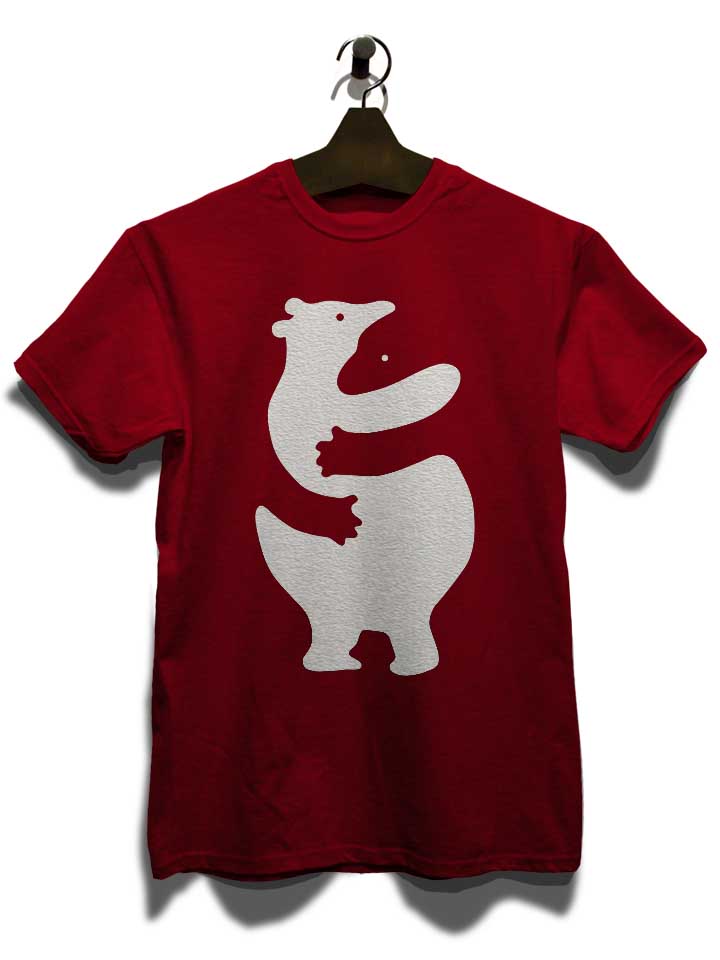 bear-huggers-t-shirt bordeaux 3
