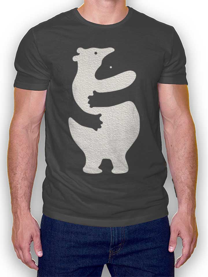 Bear Huggers T-Shirt dunkelgrau L
