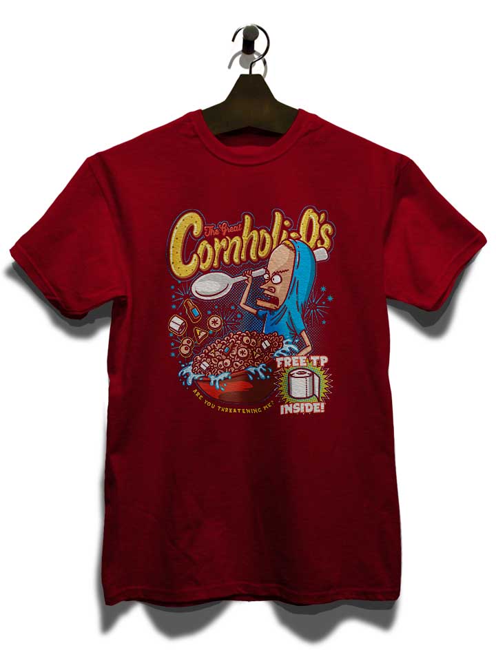 beavis-butthead-cereals-t-shirt bordeaux 3