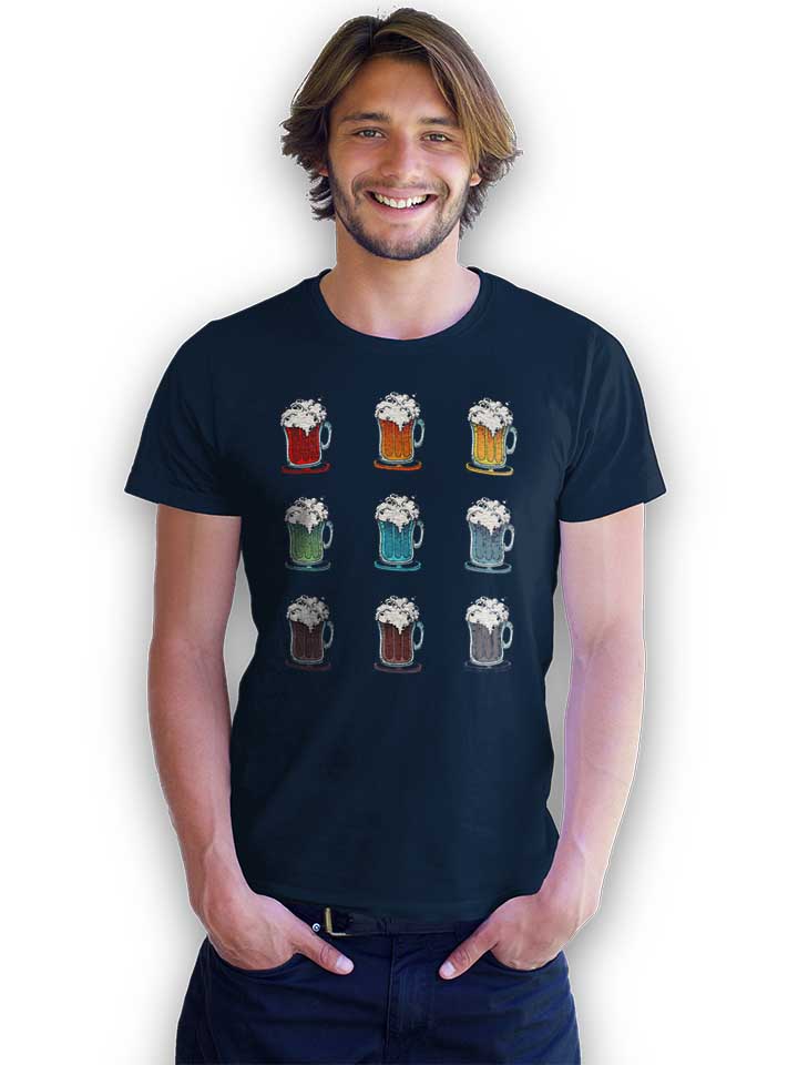 beer-colours-t-shirt dunkelblau 2