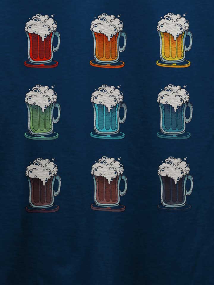 beer-colours-t-shirt dunkelblau 4