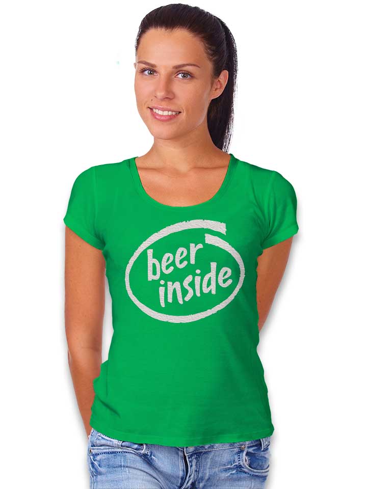 beer-inside-damen-t-shirt gruen 2