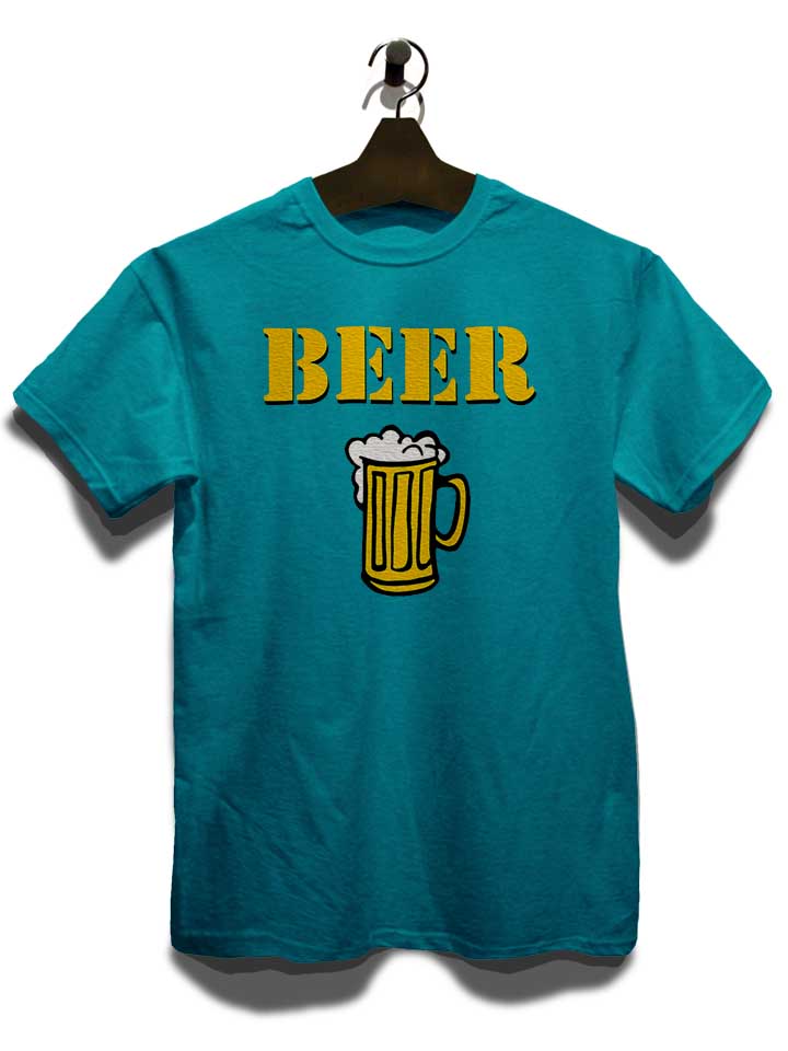 beer-krug-t-shirt tuerkis 3