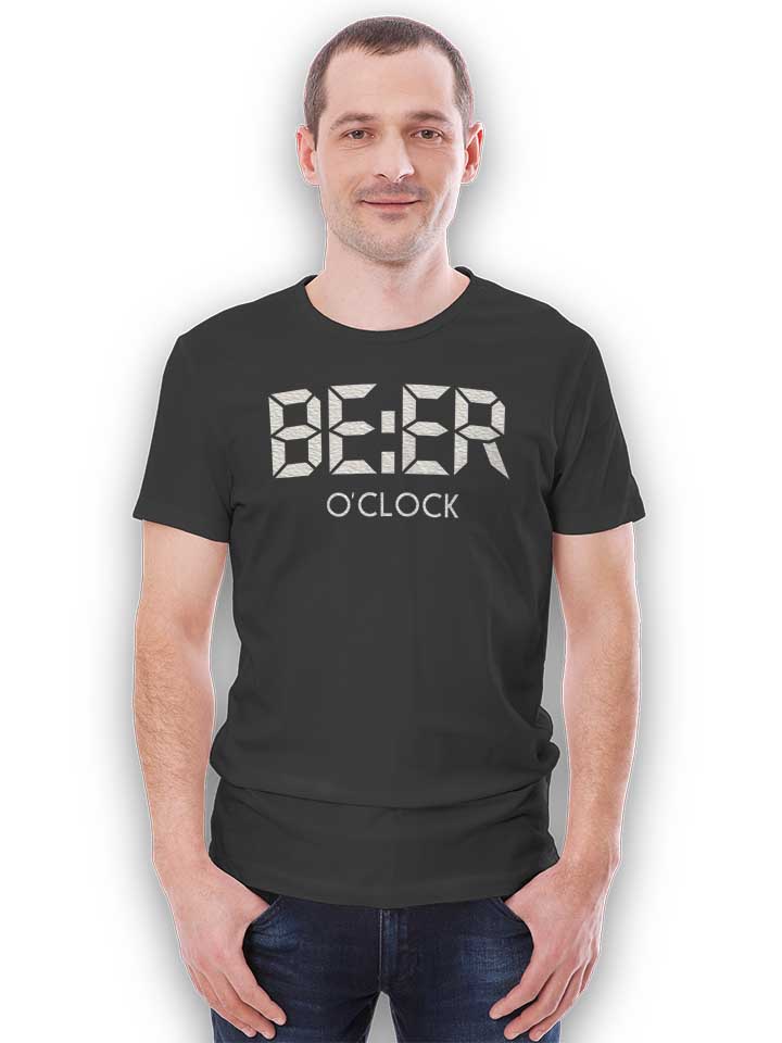 beer-oclock-t-shirt dunkelgrau 2
