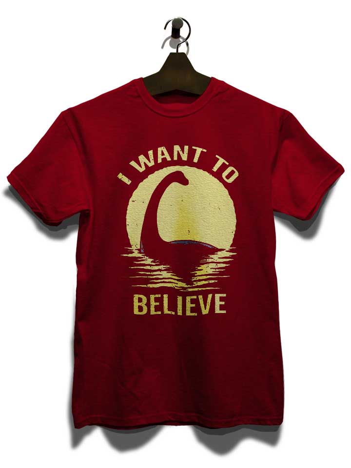 believe-in-nessie-t-shirt bordeaux 3