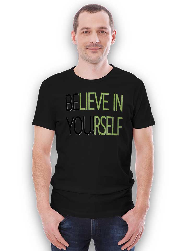 believe-in-yourself-t-shirt schwarz 2