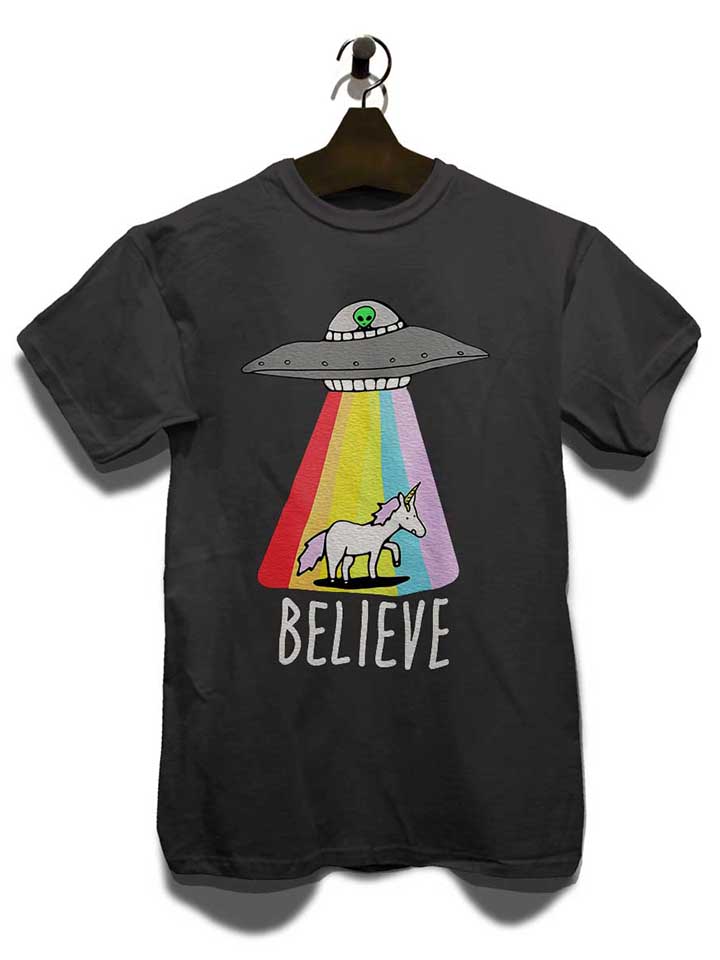 believe-ufo-unicorn-t-shirt dunkelgrau 3