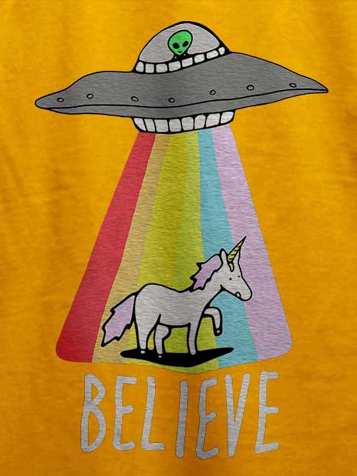 believe-ufo-unicorn-t-shirt gelb 4