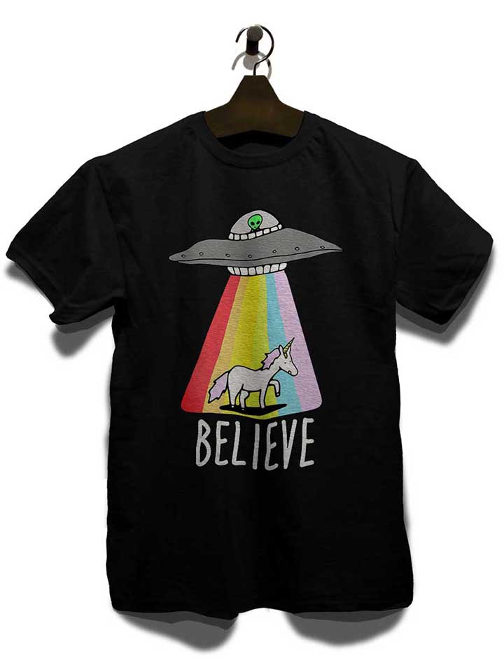 believe-ufo-unicorn-t-shirt schwarz 3