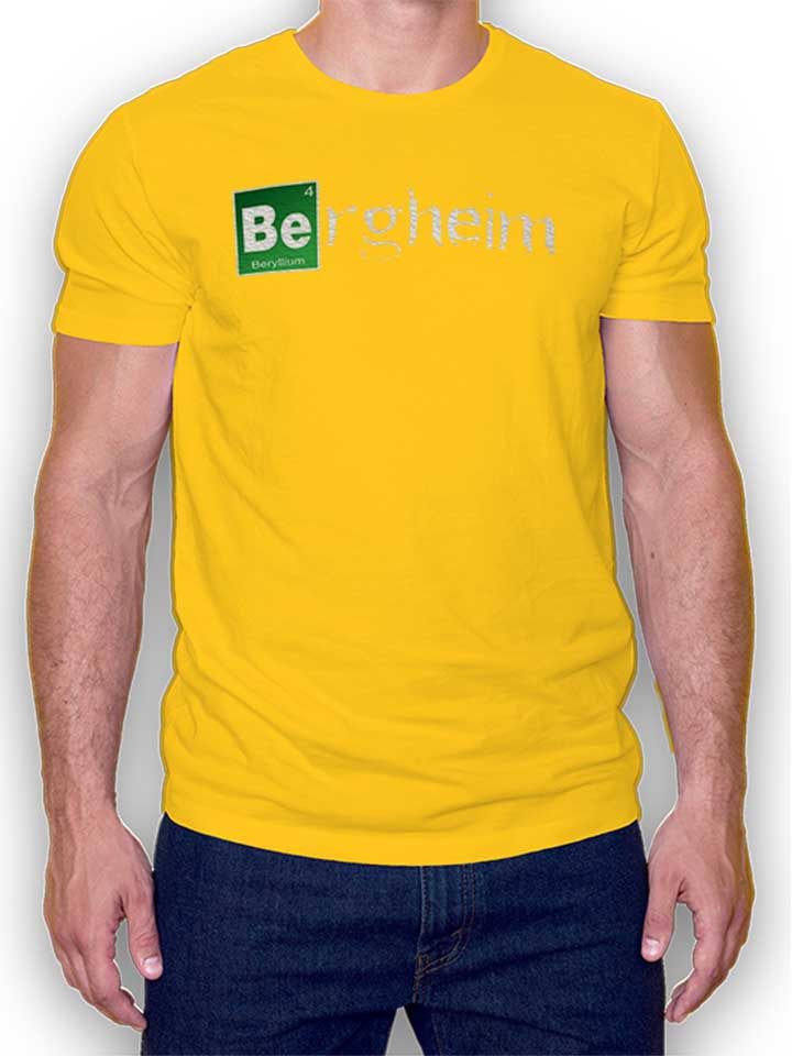 Bergheim T-Shirt gelb L