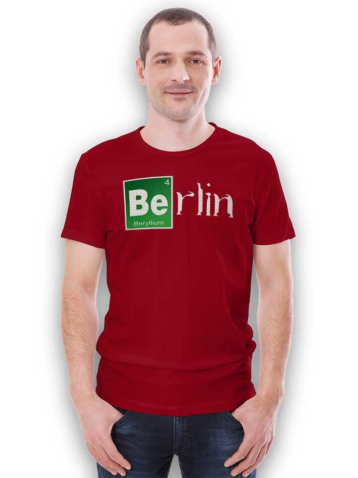 berlin-t-shirt bordeaux 2