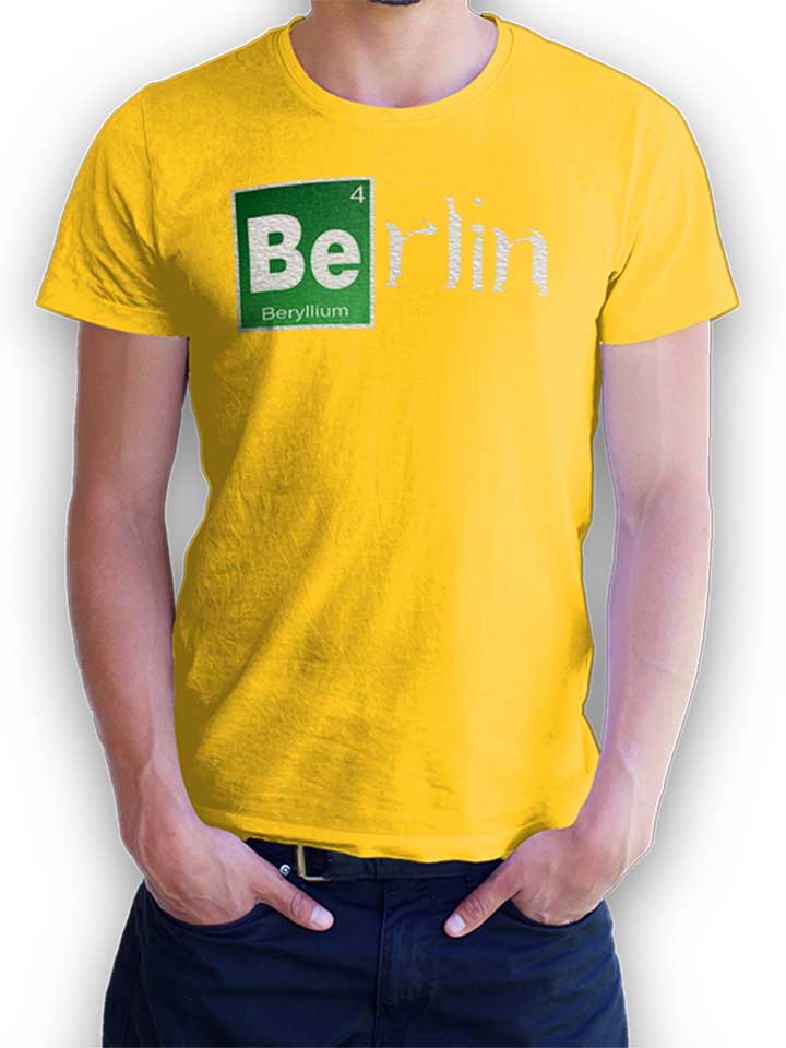 Berlin T-Shirt gelb L